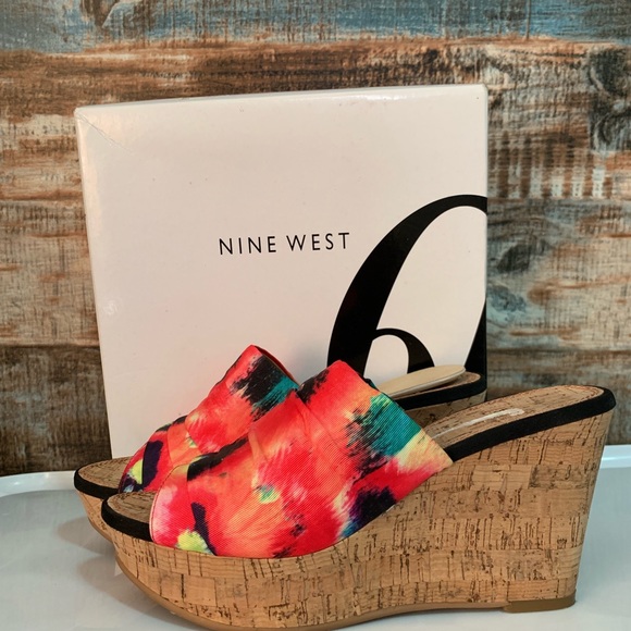 Nine West Wedge Shoes New - Picture 1 of 10